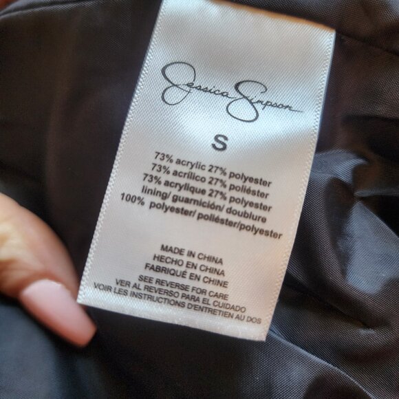 Jessica Simpson Faux Fur Jacket - Picture 9 of 9